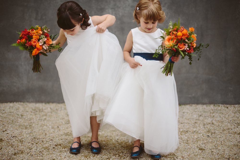 Flower girls at Sweet Pea Events, a Seattle Wedding Planner