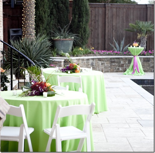 Dallas Party Planner, Sweet Pea Events, Dallas Event Planner, Hawaiian Themed Reception 